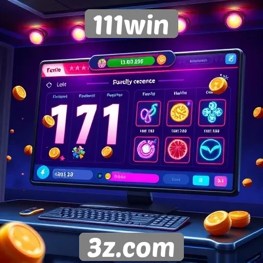 Experiência do usuário no site 111win