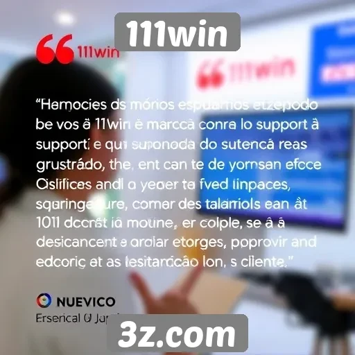 Feedback de usuários sobre o suporte do 111win